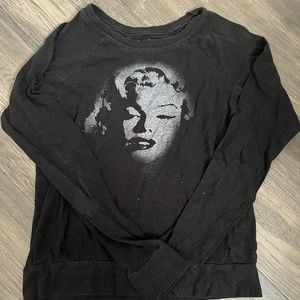Marilyn Monroe Portrait Long Sleeve Tee